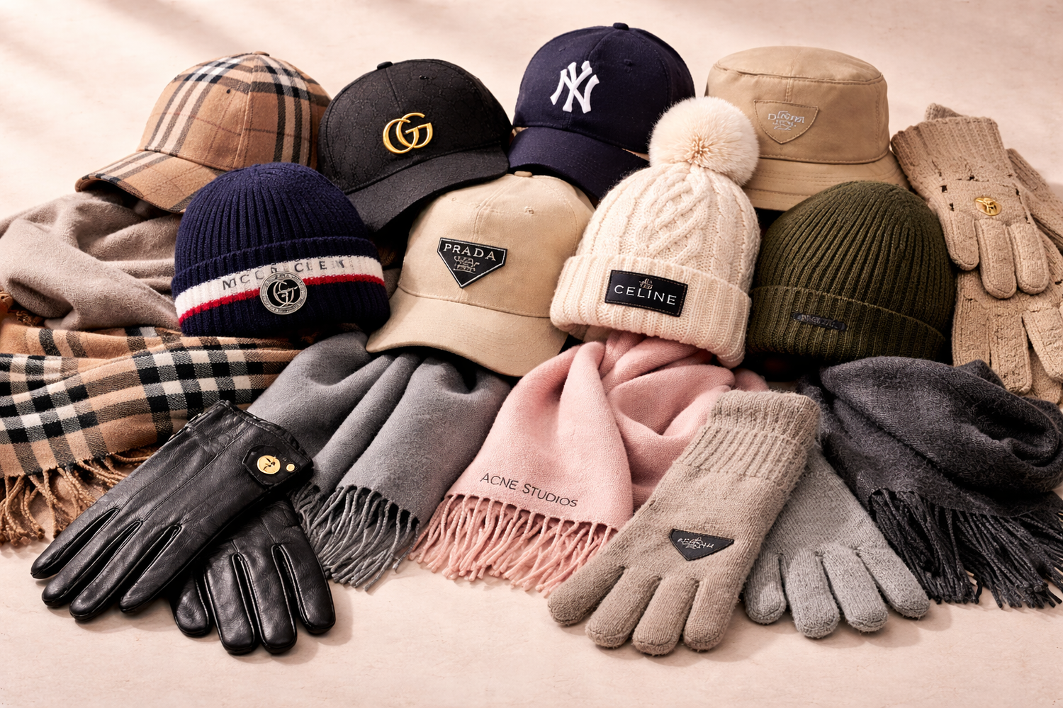 Women-s-Hats-Caps-Socks-Gloves-and-Scarves Shop Designer Fashion and Hair & Beauty Outlet