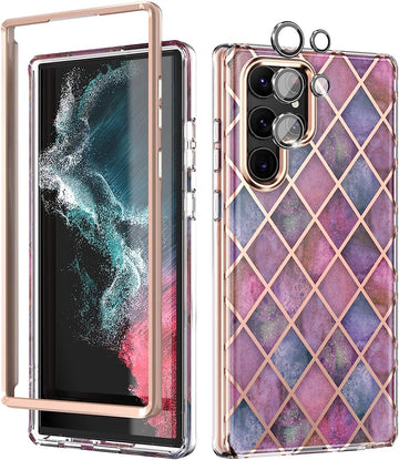 Samsung Galaxy S22 Ultra 5G Dual Layer Shockproof Case - Full Body Protection