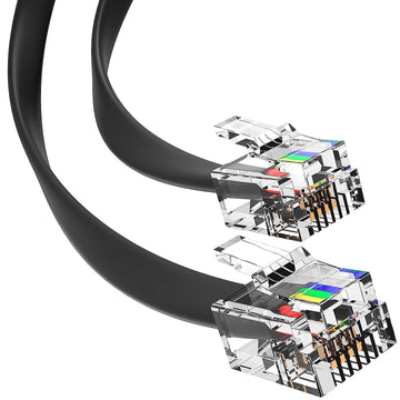 RJ11 Telephone Cable – Landline Phone Cord RJ11 to RJ11 Connector