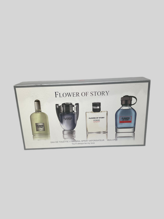 Flower Of Story Eau De Toilette Gift Set 25ml x 4Pcs