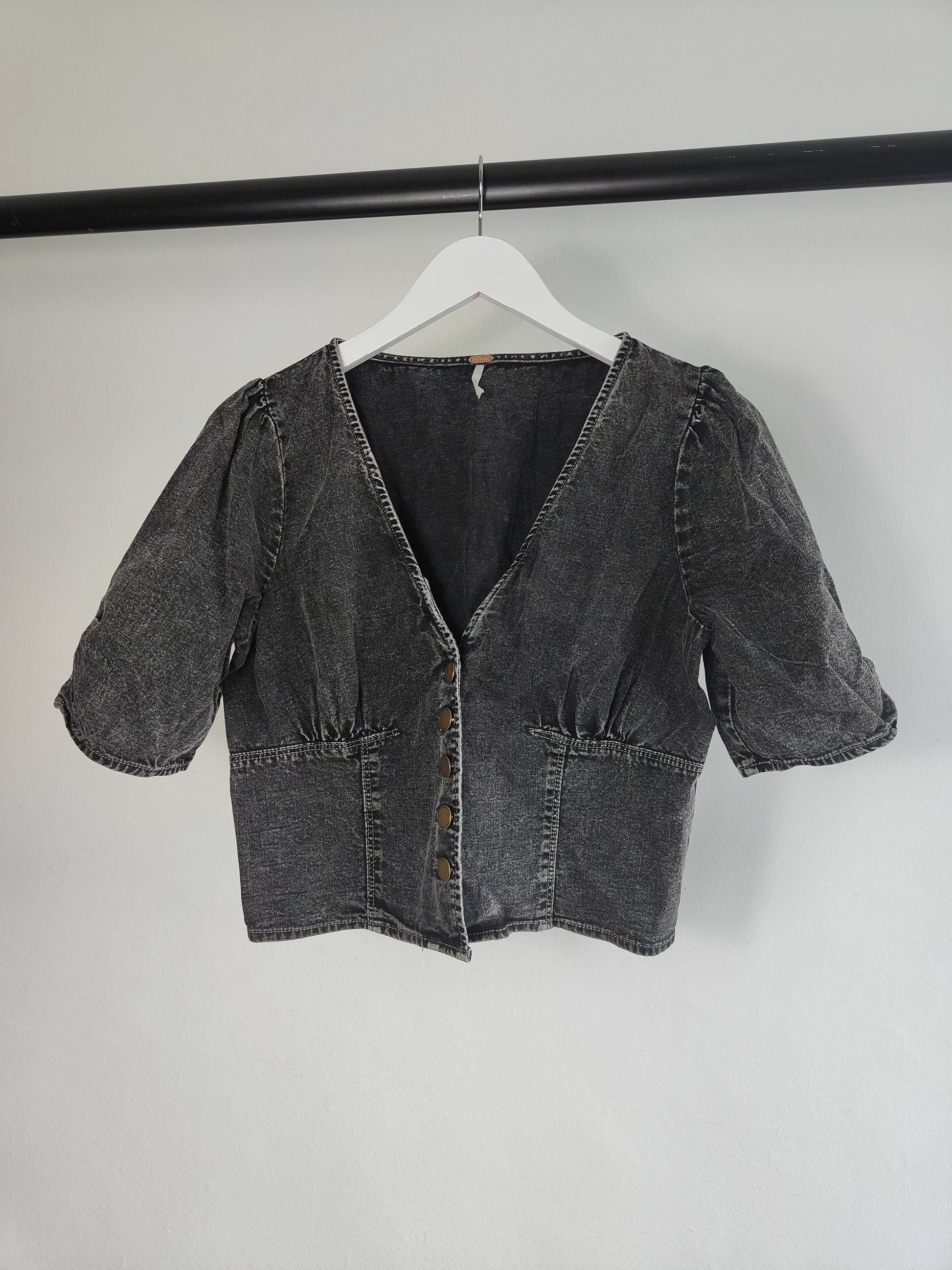 Free People Denim Top 