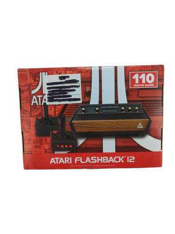 Atari Flashback 12 Retro Gaming Console with 110 Built-in Classic Games