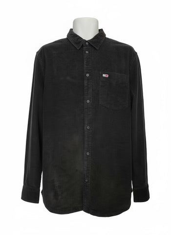 Tommy Hilfiger Cotton Blend Velvet Overshirt