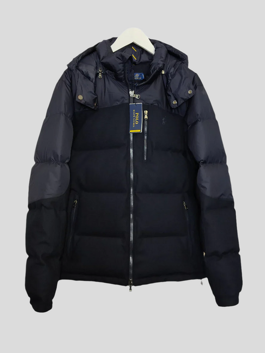 Polo Ralph Lauren Wool Blend Down Puffer Jacket