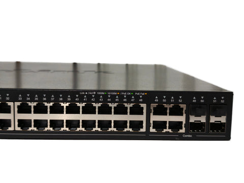 D-Link Network Switch Managed Gigabit Power Over Ethernet 1U DGS-2000-52MP