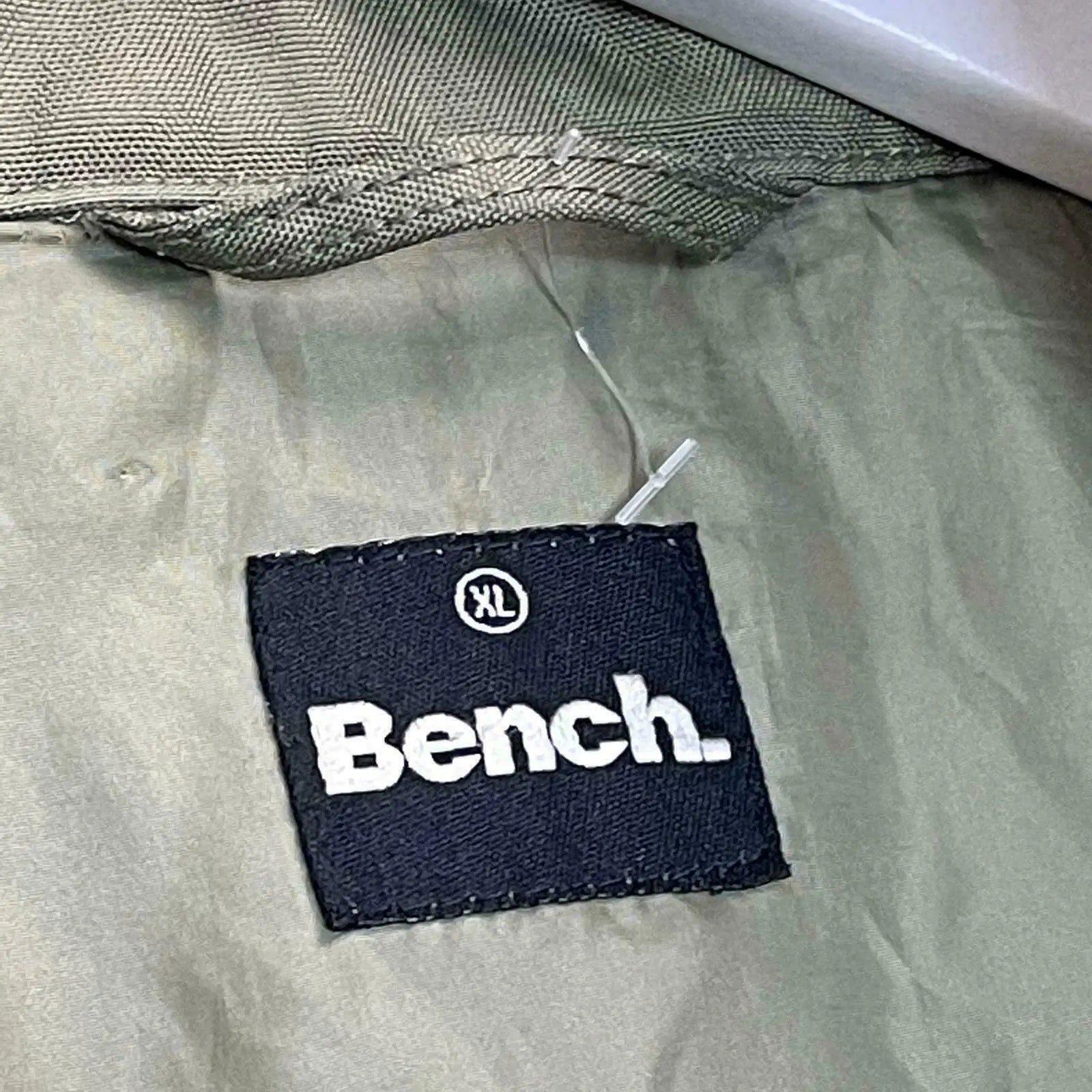 Bench Mens Overcoat Military Jacket Khaki Green Bench 