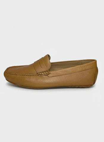 Men's Saddle Driver Leather Shoes
